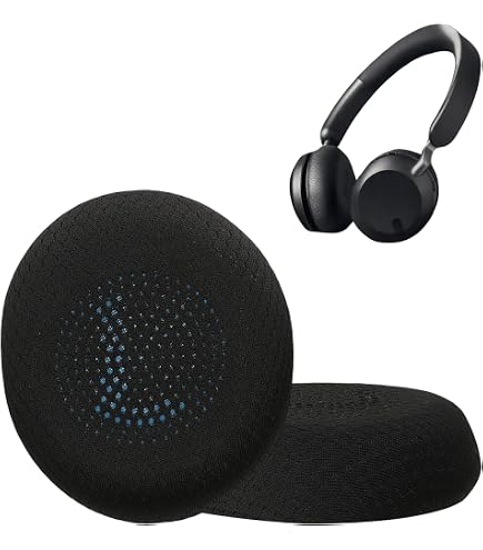 Amazon | イヤーパッド 交換用 Jabra Evolve2 65 (65MS 65UC USB